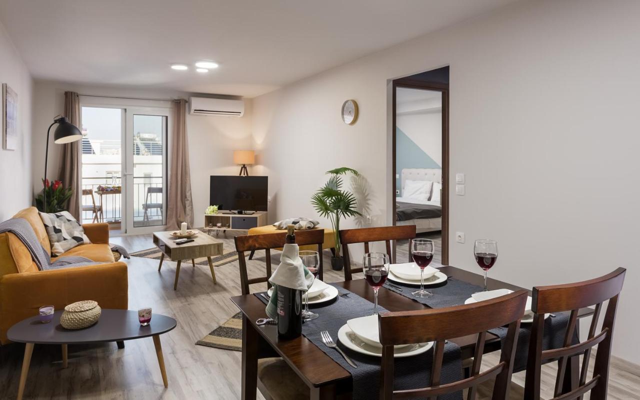 Supreme Luxury Suites By Athens Stay Ngoại thất bức ảnh
