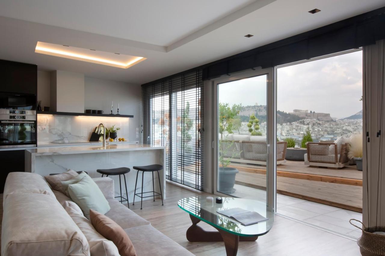 Supreme Luxury Suites By Athens Stay Ngoại thất bức ảnh